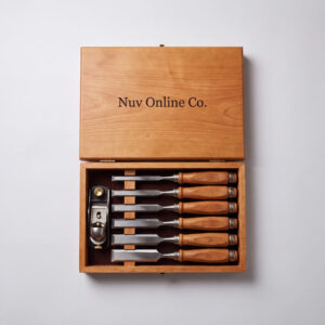 Chisel & Plane Set, Wooden Box (8 piece)