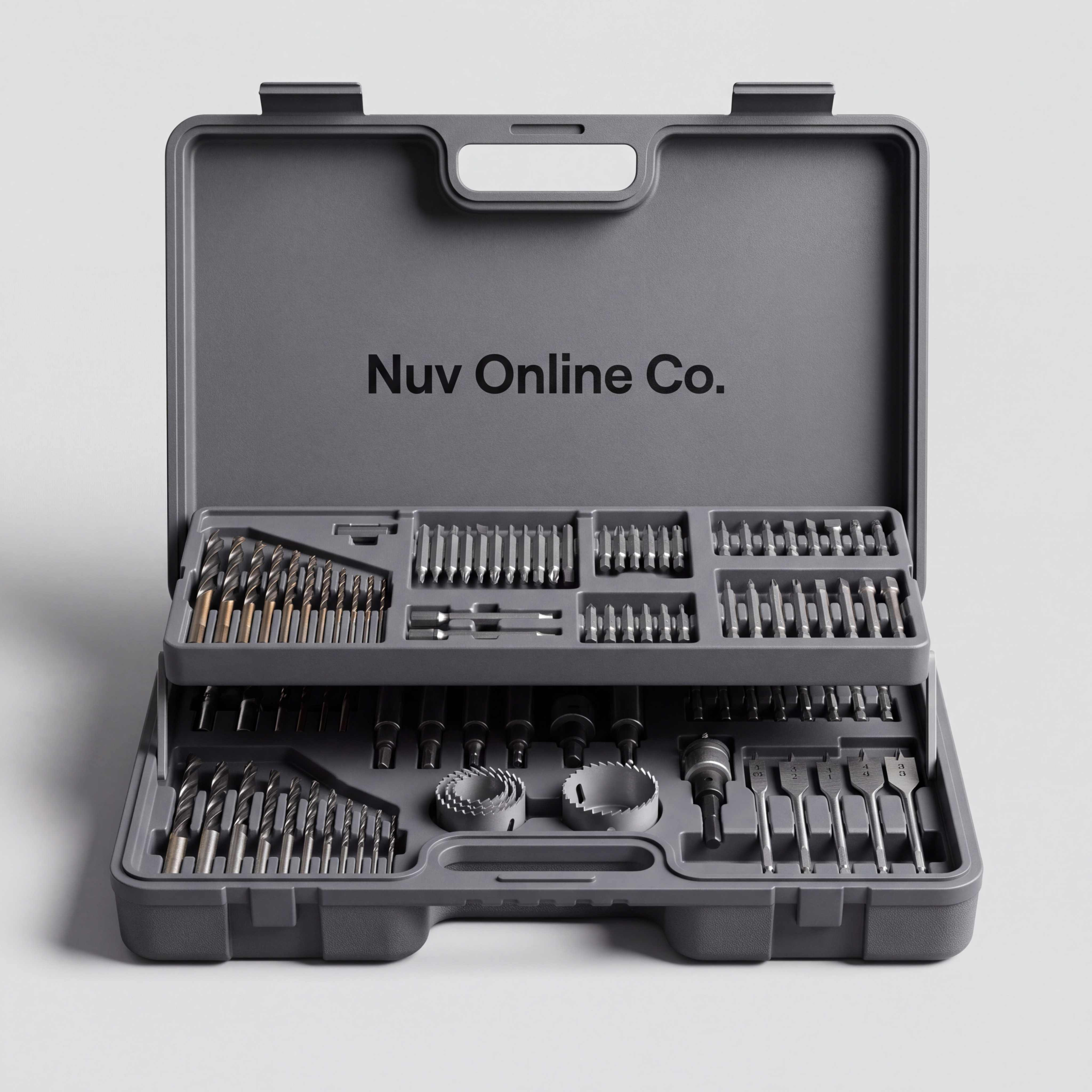 Drill & Bit Collection, Wood, Metal & Masonry (246 piece)