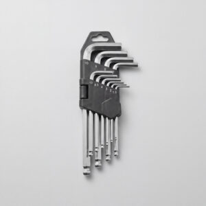 Hex Key Set, 1.5-10 mm Ball End (9 piece)