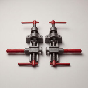 Pipe Clamp Fixture Pair, 3/4 in