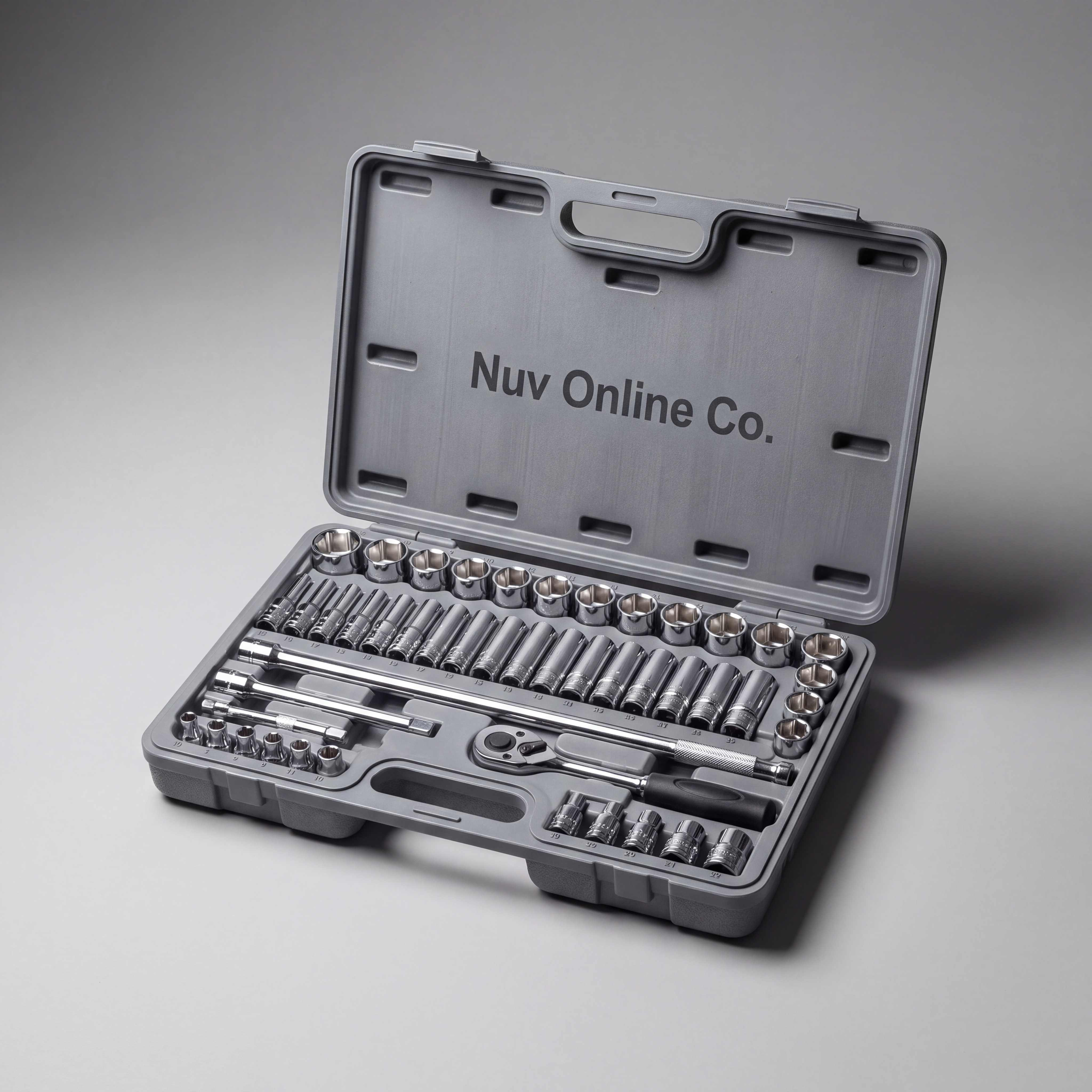 Socket Set, 1/2 in Drive 10-32 mm (54 piece)
