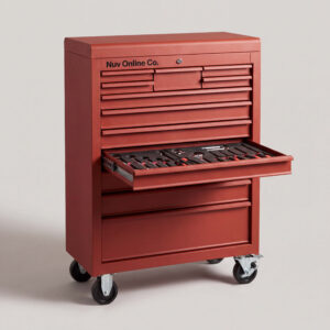 Tool Chest & Cabinet, 9 Drawer with 240 Tools