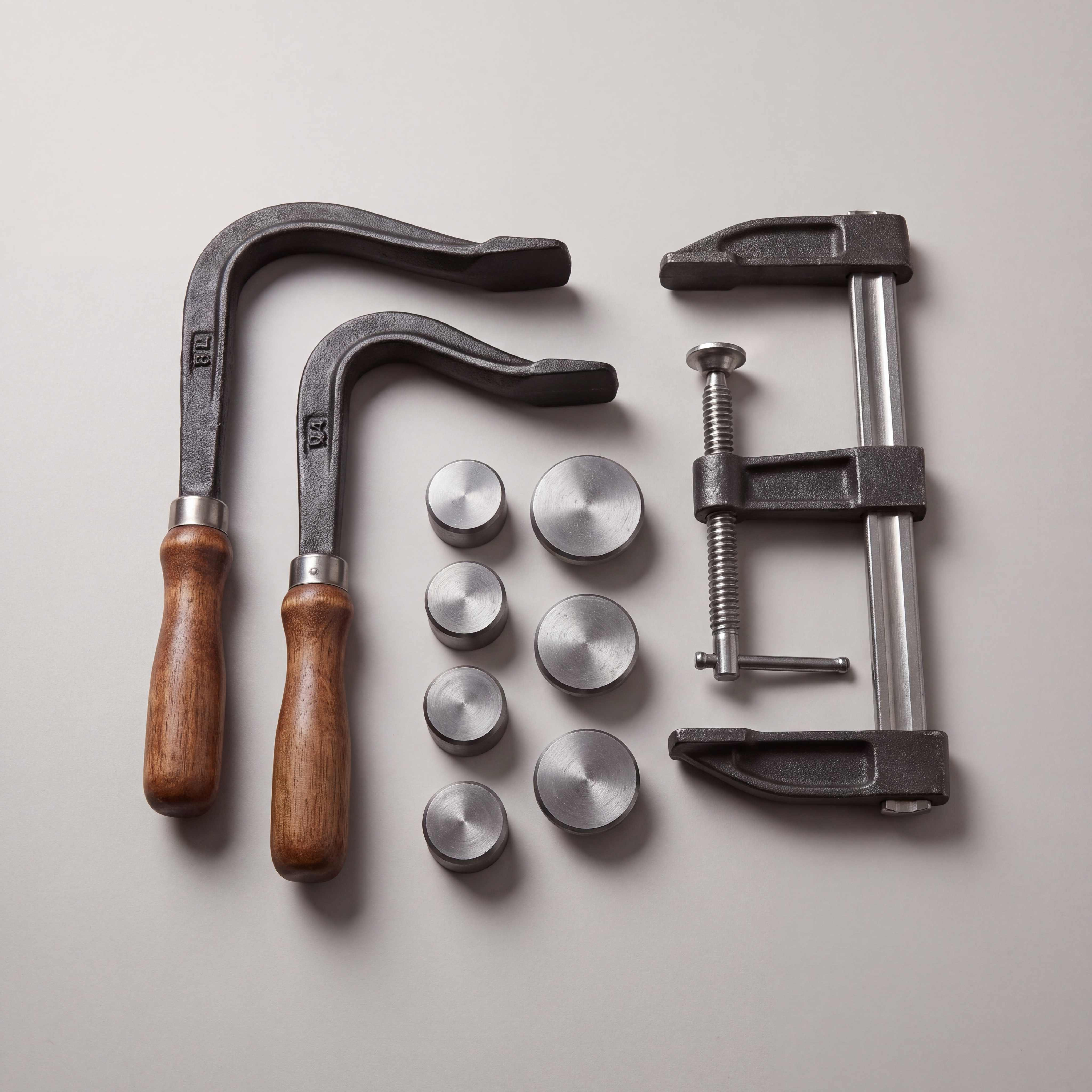 Workbench Clamp Kit, Dog Holes & Holdfasts (10 piece)